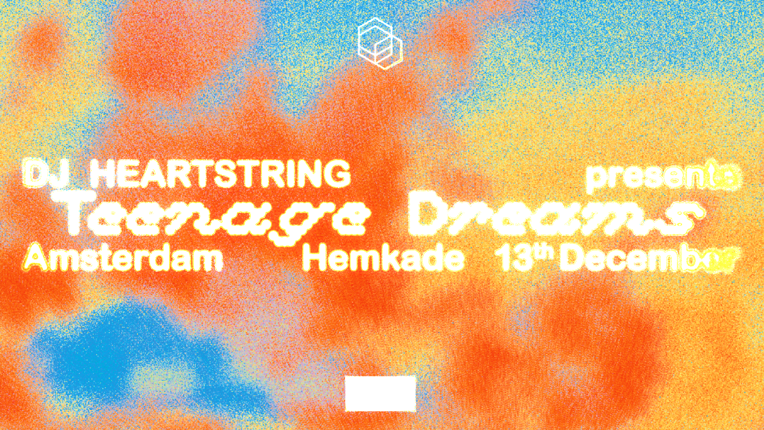 Poster afbeelding van de line-up van DJ Heartstring pres. Teenage Dreams