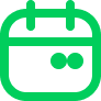 Kalender icoon groen